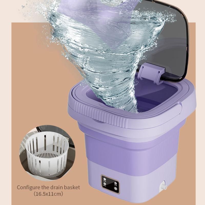 Portable Foldable Washing Machine Underwear Sock Centrifuge