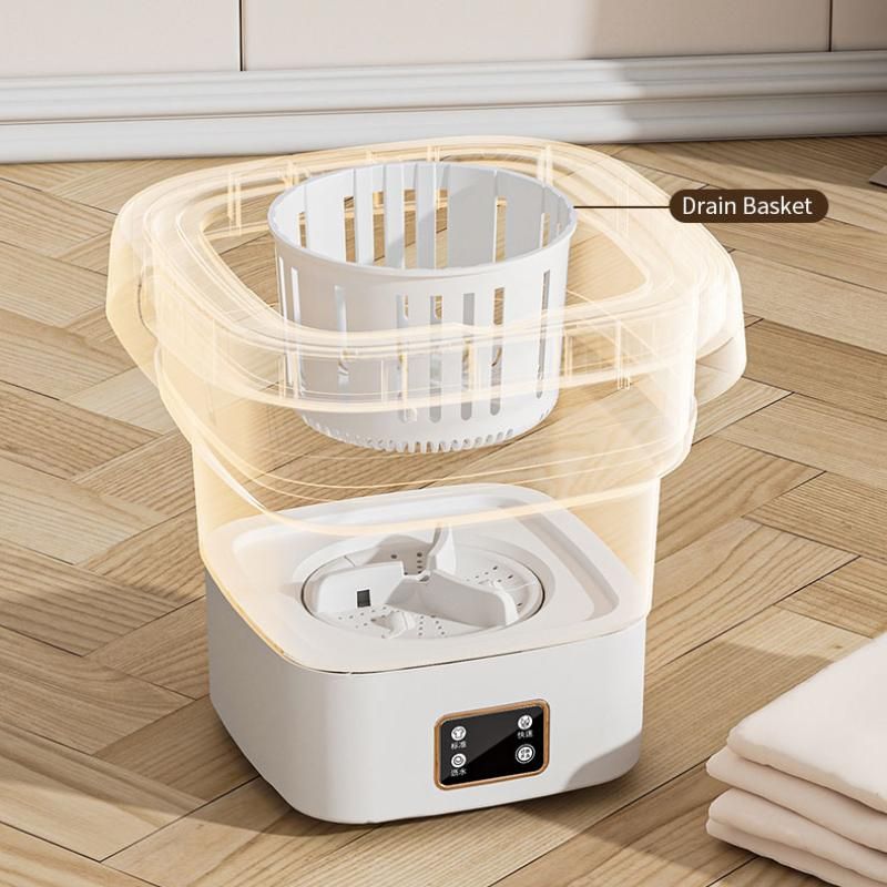 Portable Foldable Washing Machine Underwear Sock Centrifuge