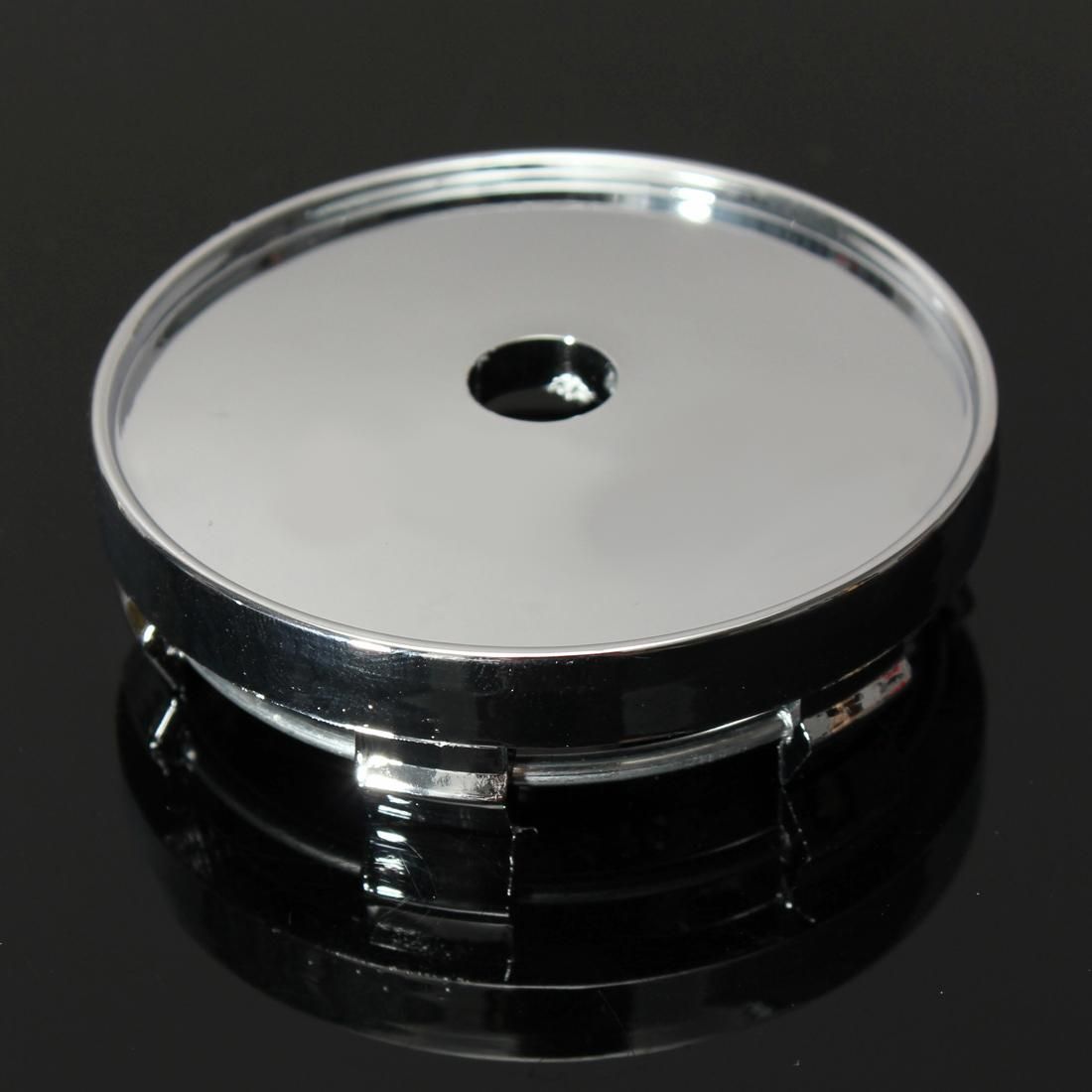 4x 60mm Car Alloy Wheel Center Hub Caps Sticker Tyre Trims For Golf BMW Audi