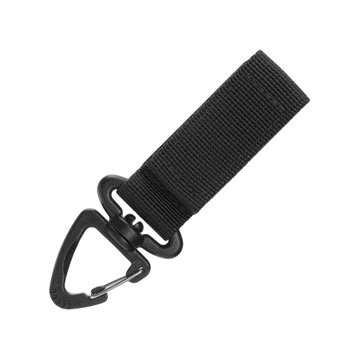 2Pcs Backpack Buckle Multifunctional Hiking Buckle Black