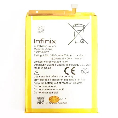 Replacement Battery Infinix Hot 6-bl-39ax