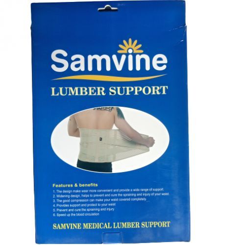 LUMBO SACRAL BELT- LUMBER BACK SUPPORT- Large