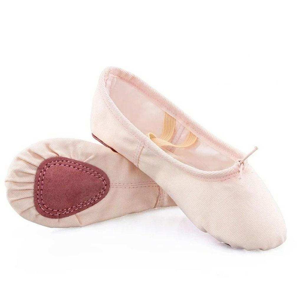 Professional Ballet Shoes Performance Canvas Soft Flats