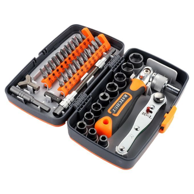 Ratchet Screwdriver Set Hand Tools For Home Maintenance Emergency
