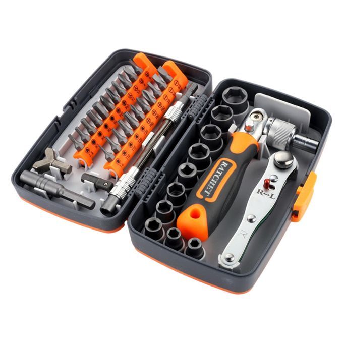 Ratchet Screwdriver Set Hand Tools For Home Maintenance Emergency