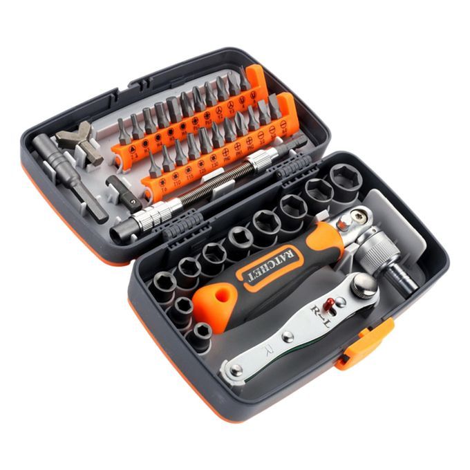 Ratchet Screwdriver Set Hand Tools For Home Maintenance Emergency