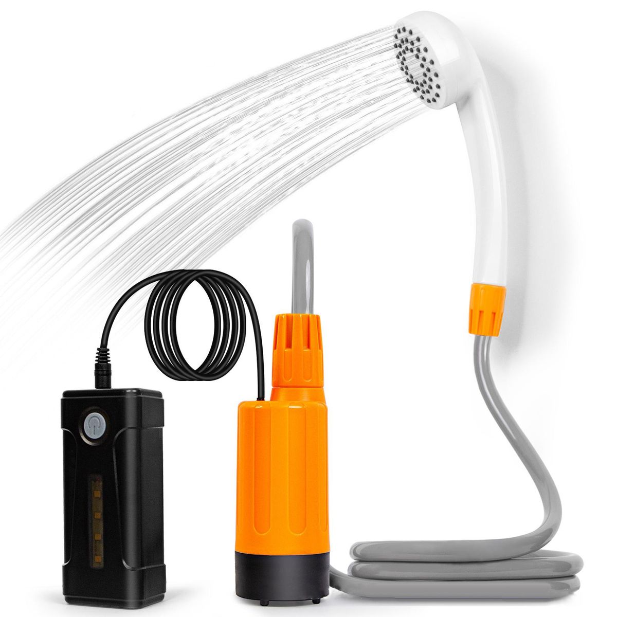 Portable Camping Shower With Hose Electric Shower For Tent Beach