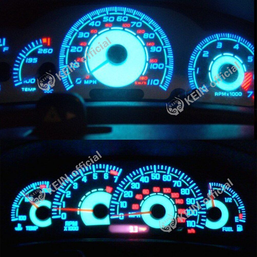 10PCS T5 Led W3W Meter Bulb Instrument Dash Lights 73 74 17 27 Auto Interior Neo Wedge Dashboard