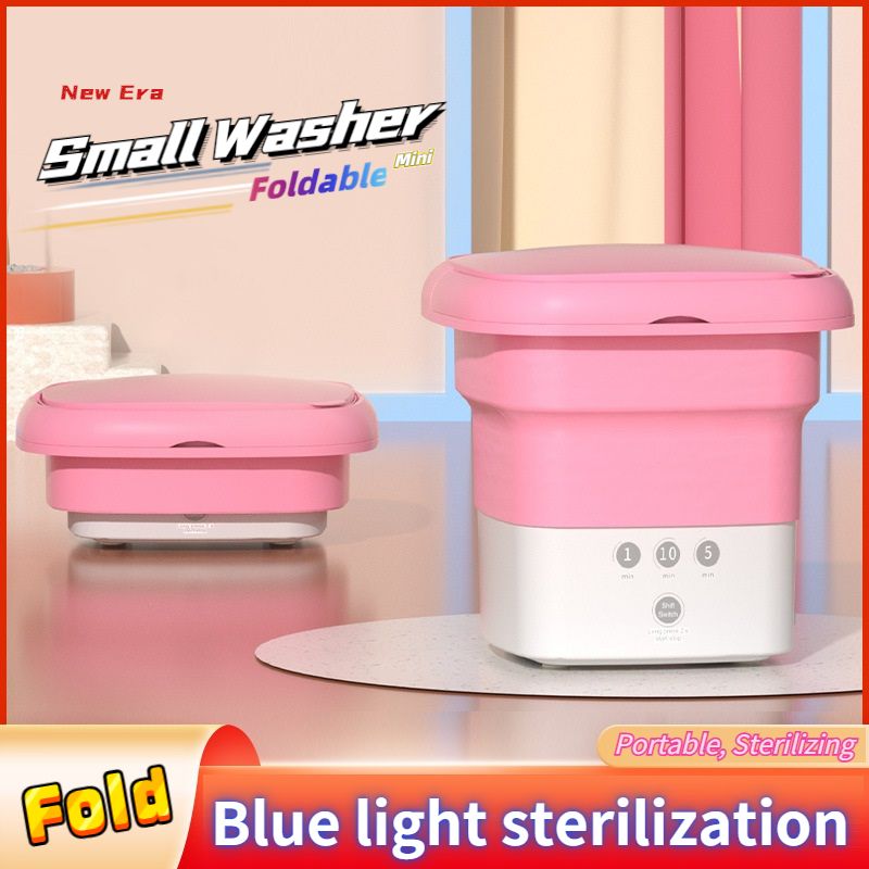 Folding Mini Washing Machine Camping Portable Home Appliance