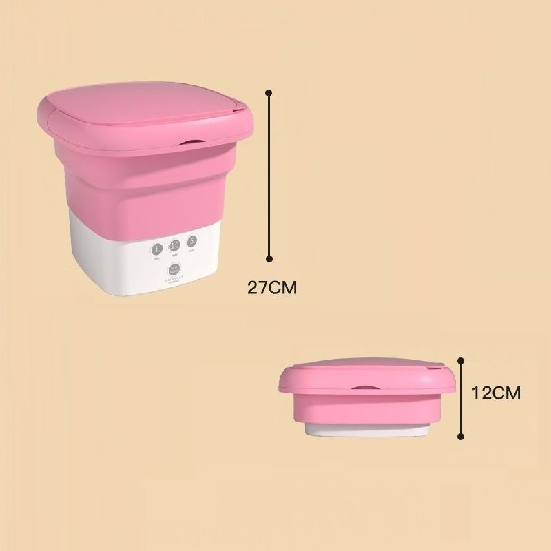 Folding Mini Washing Machine Camping Portable Home Appliance