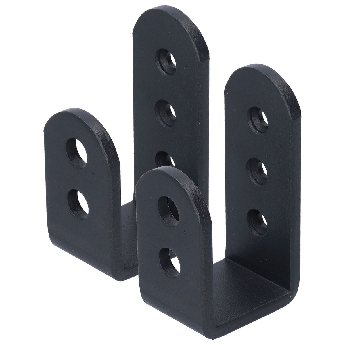 2Pcs Carbon Steel Bracket Exhibition Thicken Hook Wooden