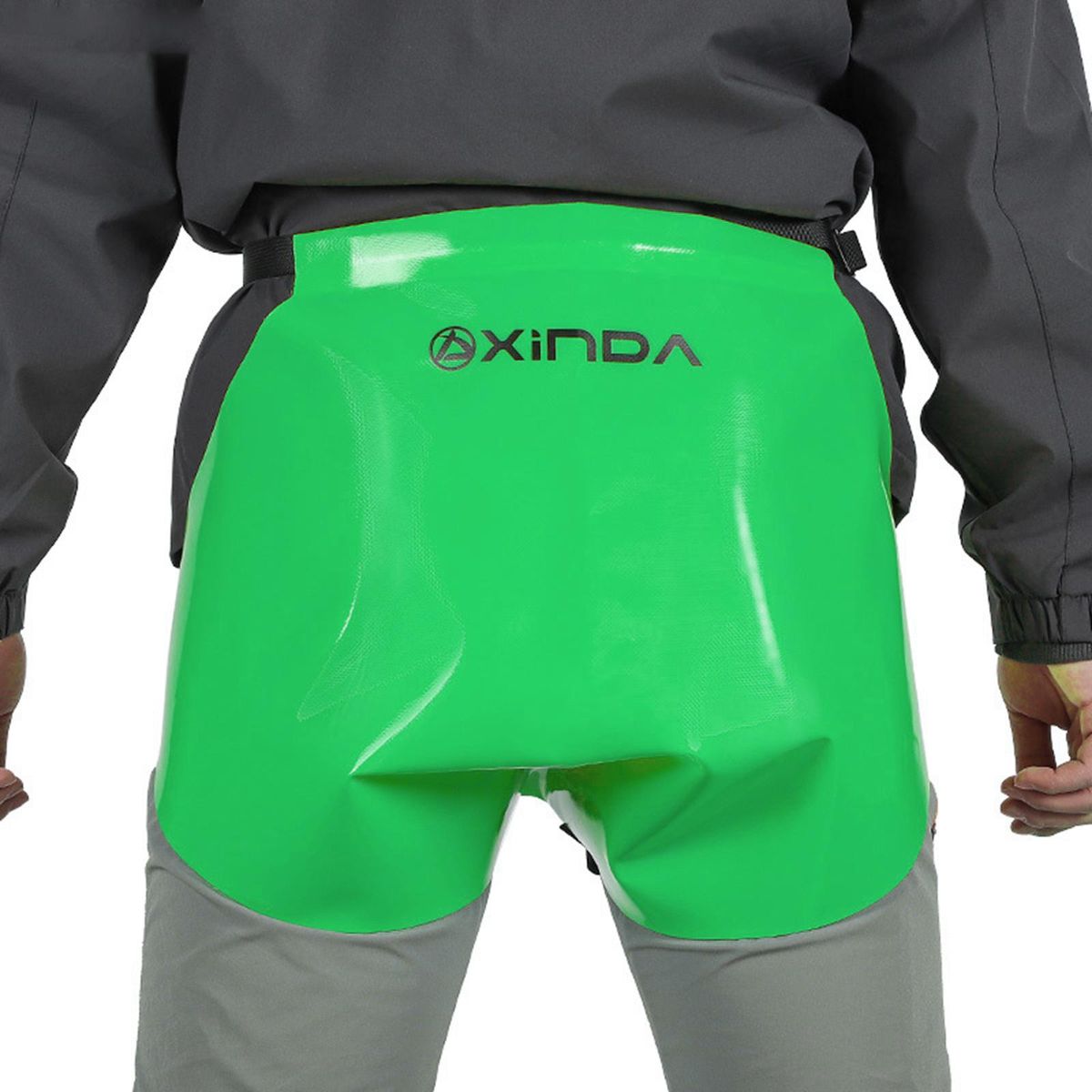 Rock Climbing Safety Harness Seat Cushion Breathable Green