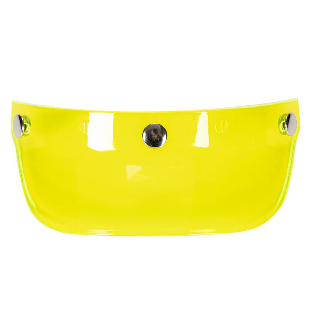Universal Motorcycle 3 Snap-Button Visor Flip Up Down Open