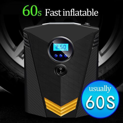 Car Air Compressor 12V  Portable Car Inflator Pump