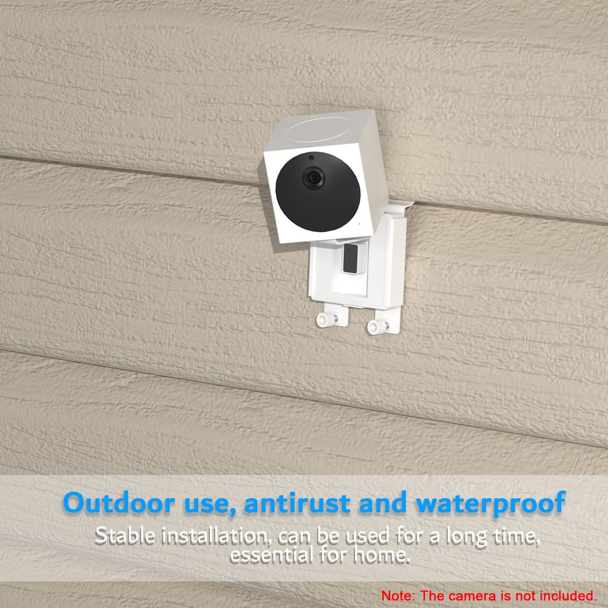 1Pack, Wall Plate Gutter Mount For Compatible With Wyze Cam