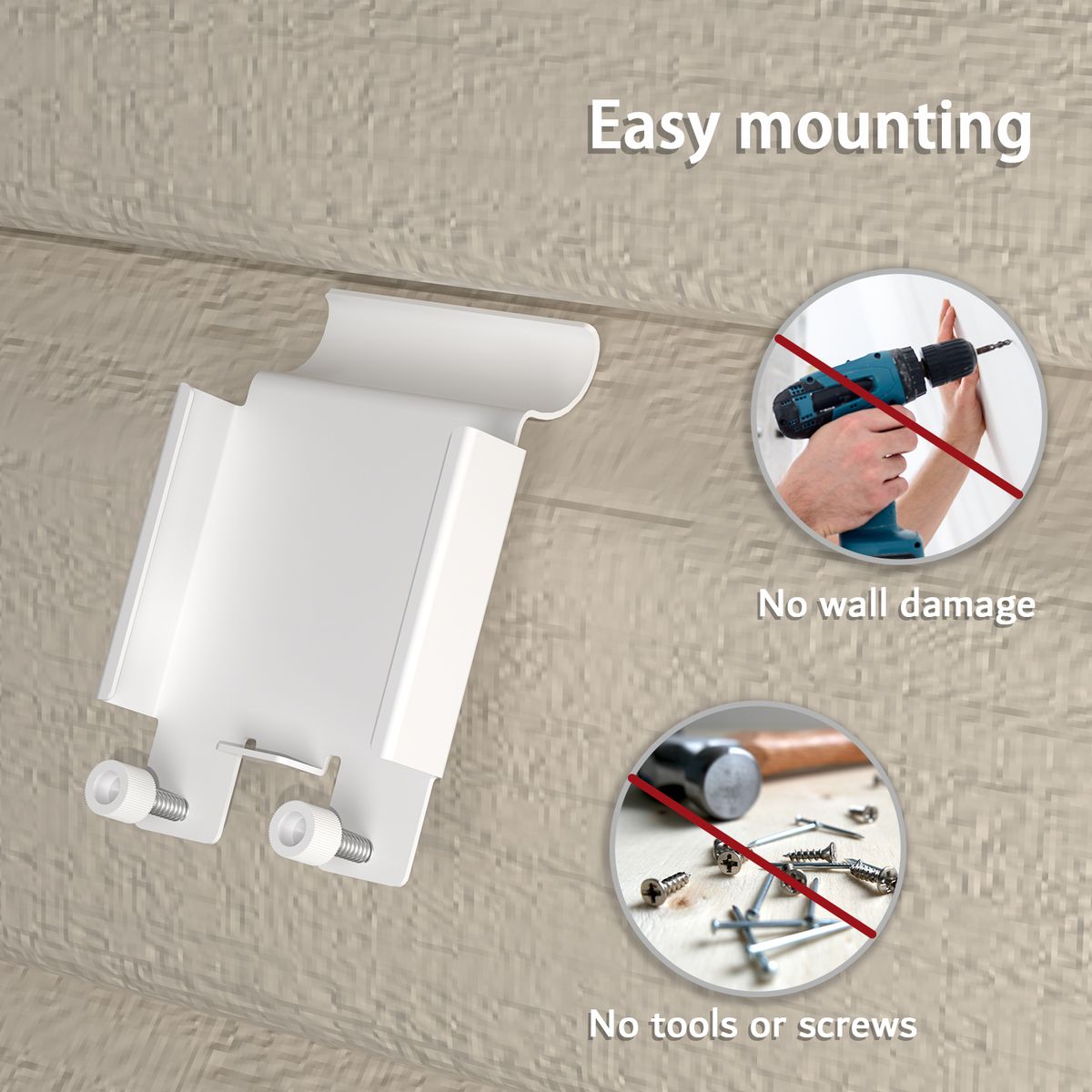 1Pack, Wall Plate Gutter Mount For Compatible With Wyze Cam