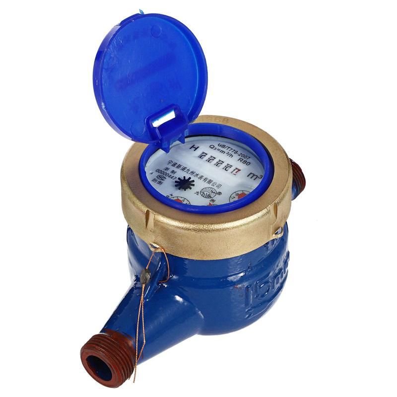 1PC Water Flow Meter Durable Easy To InstallLong Time Use