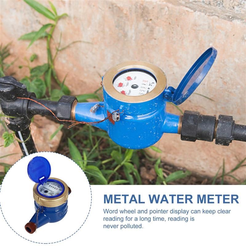 1PC Water Flow Meter Durable Easy To InstallLong Time Use