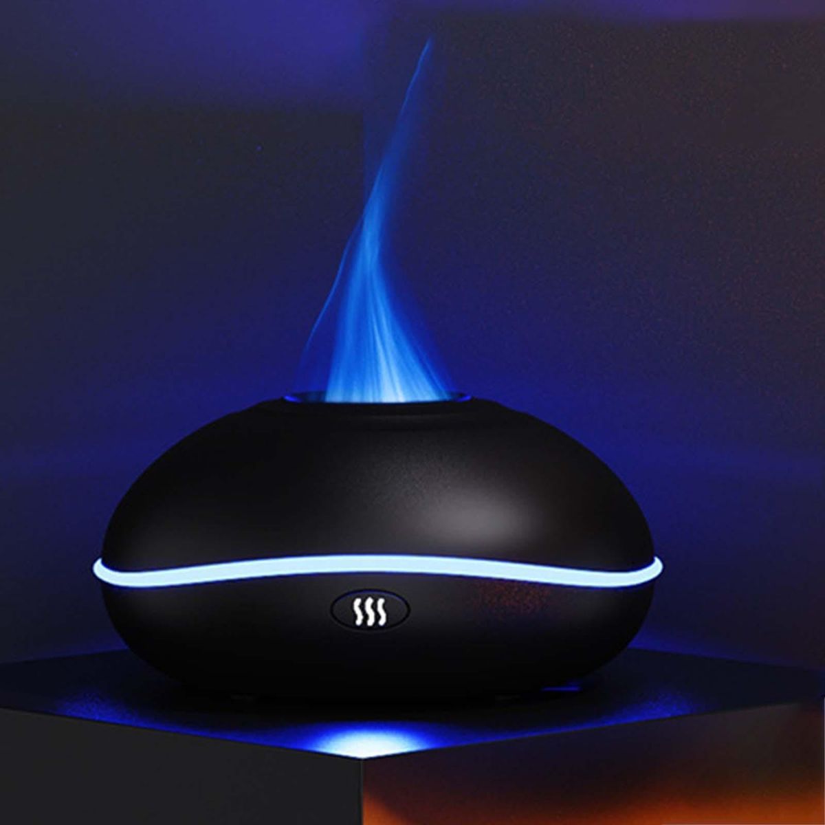 Flame Air Humidifier Essential Oil Flame Diffuser For