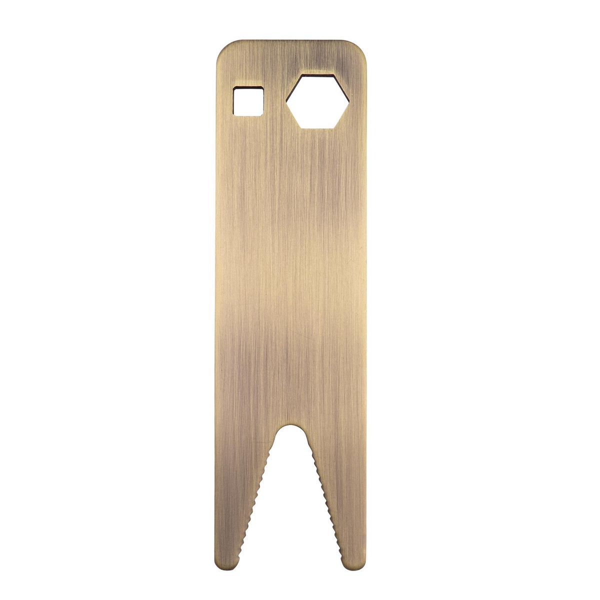 Multifunctional Guitar Spanner Wrench Guitar Maintenance Tool With 1 Square Hole 1 Hexagonal Hole