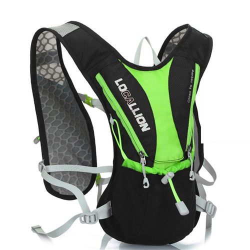 Professional Cycling Backpack MTB Riding Equipment Mochila Ciclismo Sacoche Velo Bolsa Bici Bicycle Backpack Bike Cycling Bags(#black Green Backpack)
