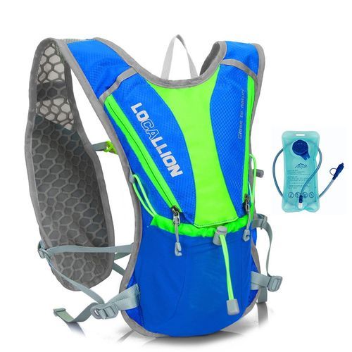 Professional Cycling Backpack MTB Riding Equipment Mochila Ciclismo Sacoche Velo Bolsa Bici Bicycle Backpack Bike Cycling Bags(#black Green Backpack)