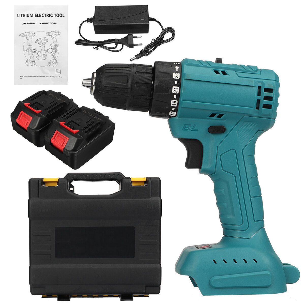 288VF 10mm Electric Drill 25 Gear Torque Adjustment Switch