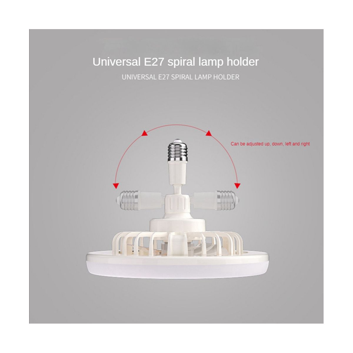 Ceiling Fan with Remote Control and Light 30W LED Lamp Fan