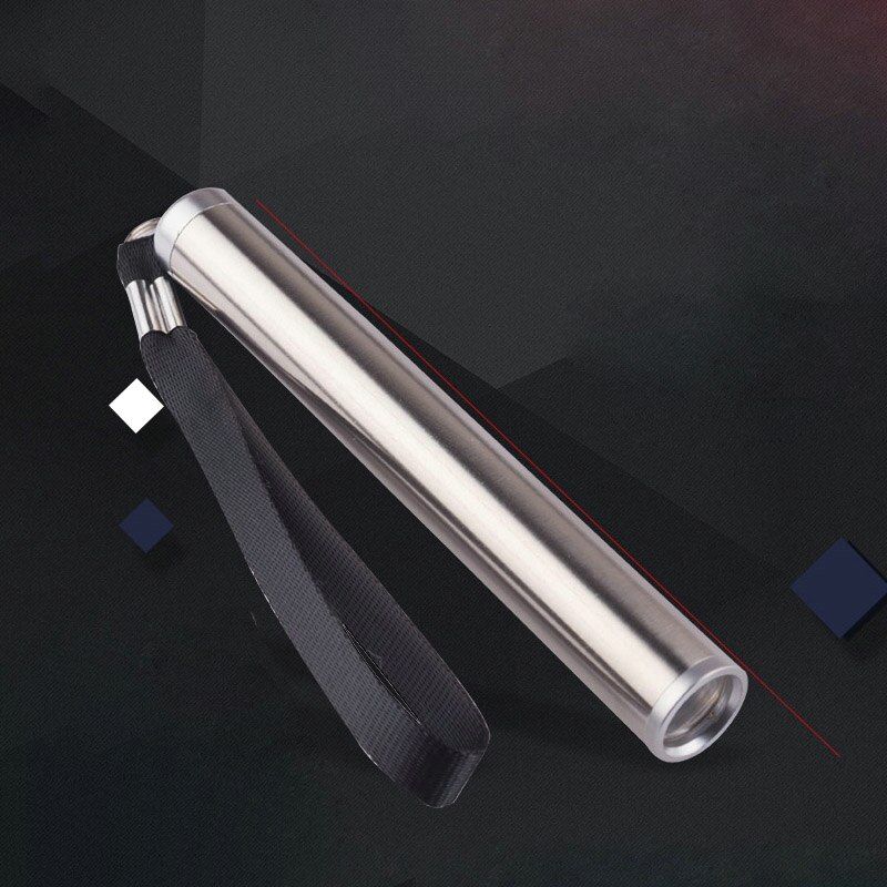 Student Medical Flashlight Nurse Pupil Pen For Ear Nose Diagnosis Oral Eye Mini Portable Waterproof Stainless Steel Yellow