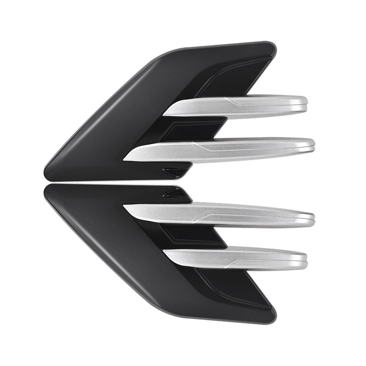 Car Side Air Intake Hood Vent Decoration Car Side Vent Hood Car Personality Modification Exterior Decoration Universal,A