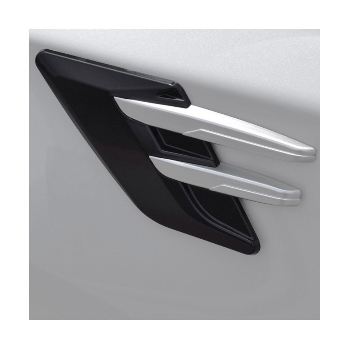 Car Side Air Intake Hood Vent Decoration Car Side Vent Hood Car Personality Modification Exterior Decoration Universal,A