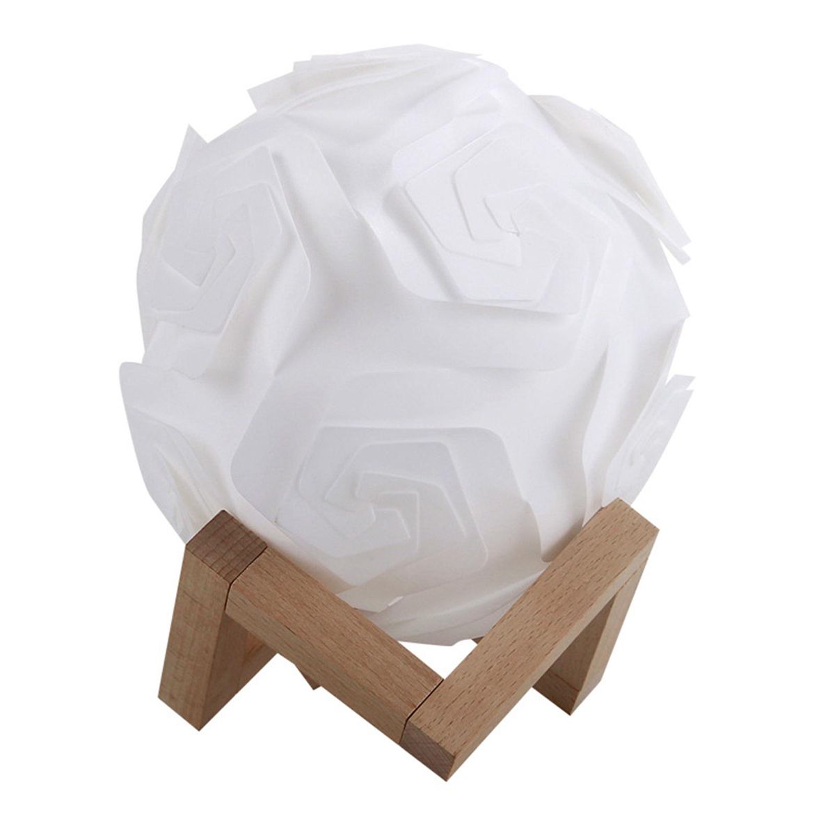 1 Set Ambient Light Baby Sleeping Night Light DIY Desktop Craft Kit White