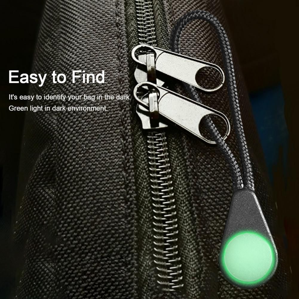 10/20pcs Ultra-Bright Glow In The Dark Night Zipper Pull Ideal Kit Markers For Coats Jackets Rucksacks And Tent Zippers