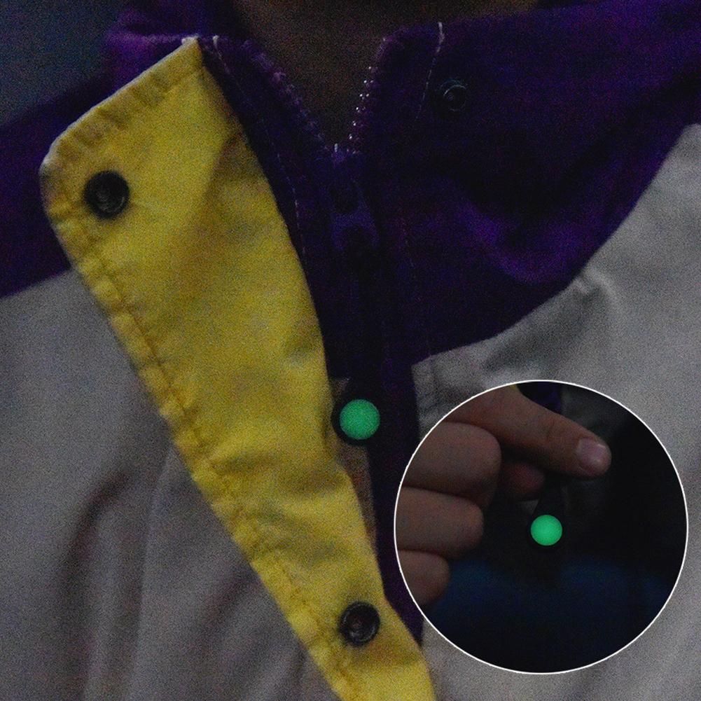 10/20pcs Ultra-Bright Glow In The Dark Night Zipper Pull Ideal Kit Markers For Coats Jackets Rucksacks And Tent Zippers