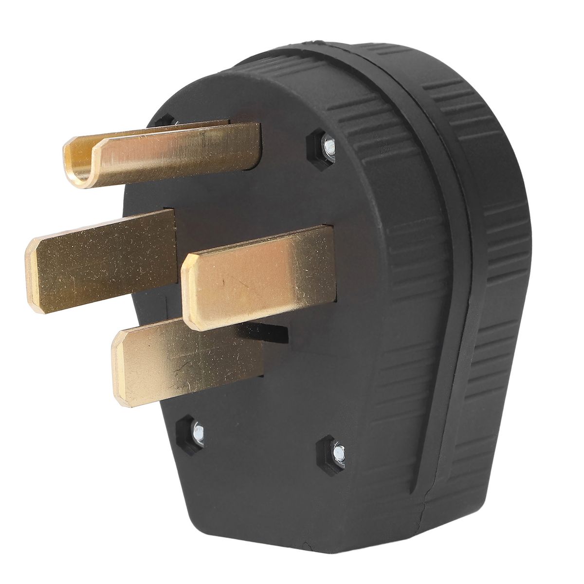 NEMA 14‑50P Straight Blade Angle Plug 50A 125V/250V Power