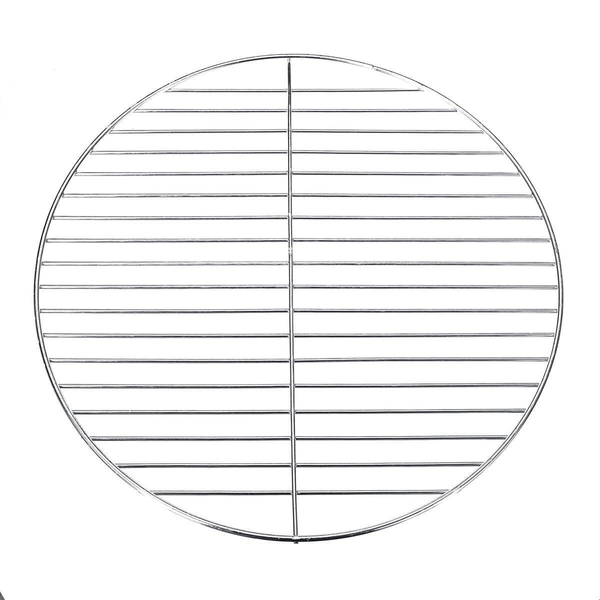 25cm Round Replacement Charcoal Grill Grate Metal Cooking Barbecue Mesh Frame