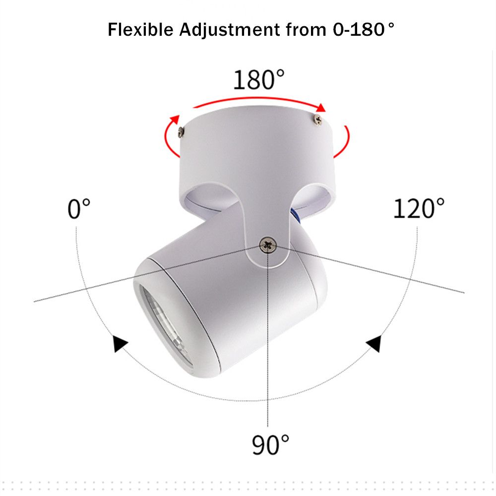COB LED Downlight Surface Mounted Led Ceiling Lamp Colorful