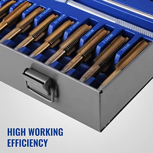 VEVOR 86PC Tap And Die Set Large Tap And Die Set Tap And Die