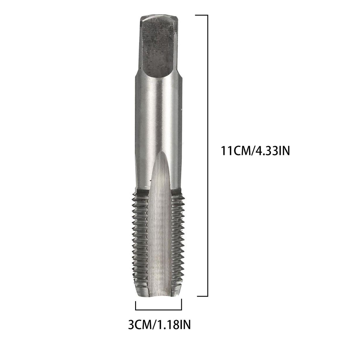 Piping Thread Tap Straight Flutes For Damaged Or  Pipe G1