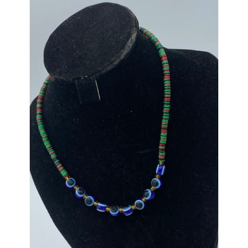 Beaded Men’s Choker - Multicolor