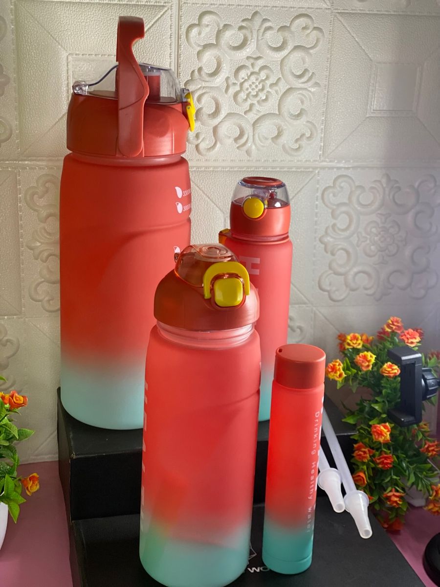 3300ml Family Motivational Waterbottleset-Jumbo Sized