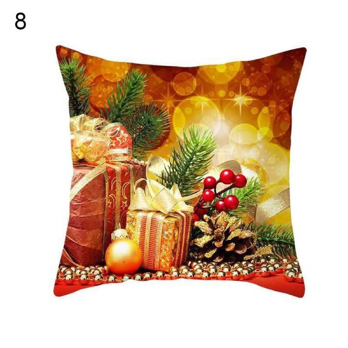 Pillow Case Breathable Removable Vivid Pattern Square-