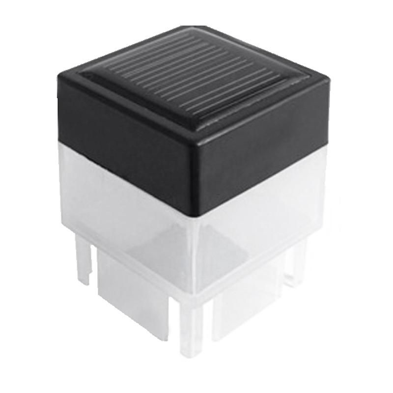 Outdoor Solar Post Light Solar Fence Light Square Aluminum T