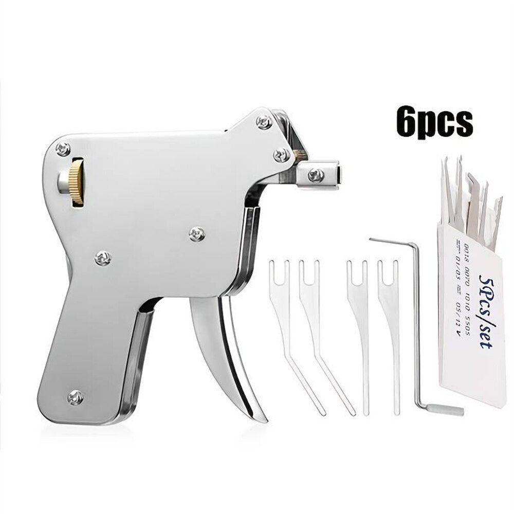 6PCS Powerful Padlock Repair Tool Set Tool Door Tool Kit