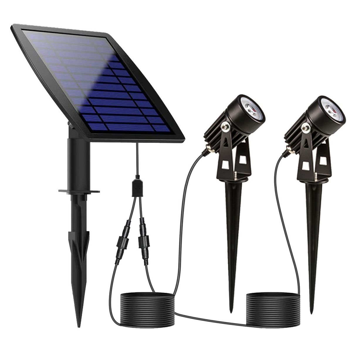 Solar Projector Light Solar Panel Outdoor Lighting Separatel