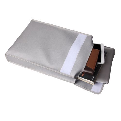 Portable Fireproof Document Bag Holder Pouch Home Office