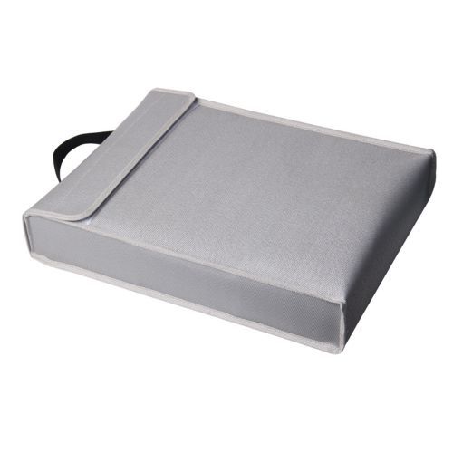 Portable Fireproof Document Bag Holder Pouch Home Office