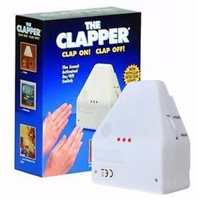 Universal Clapper Sound Activated Switch On / Off 110V Control White