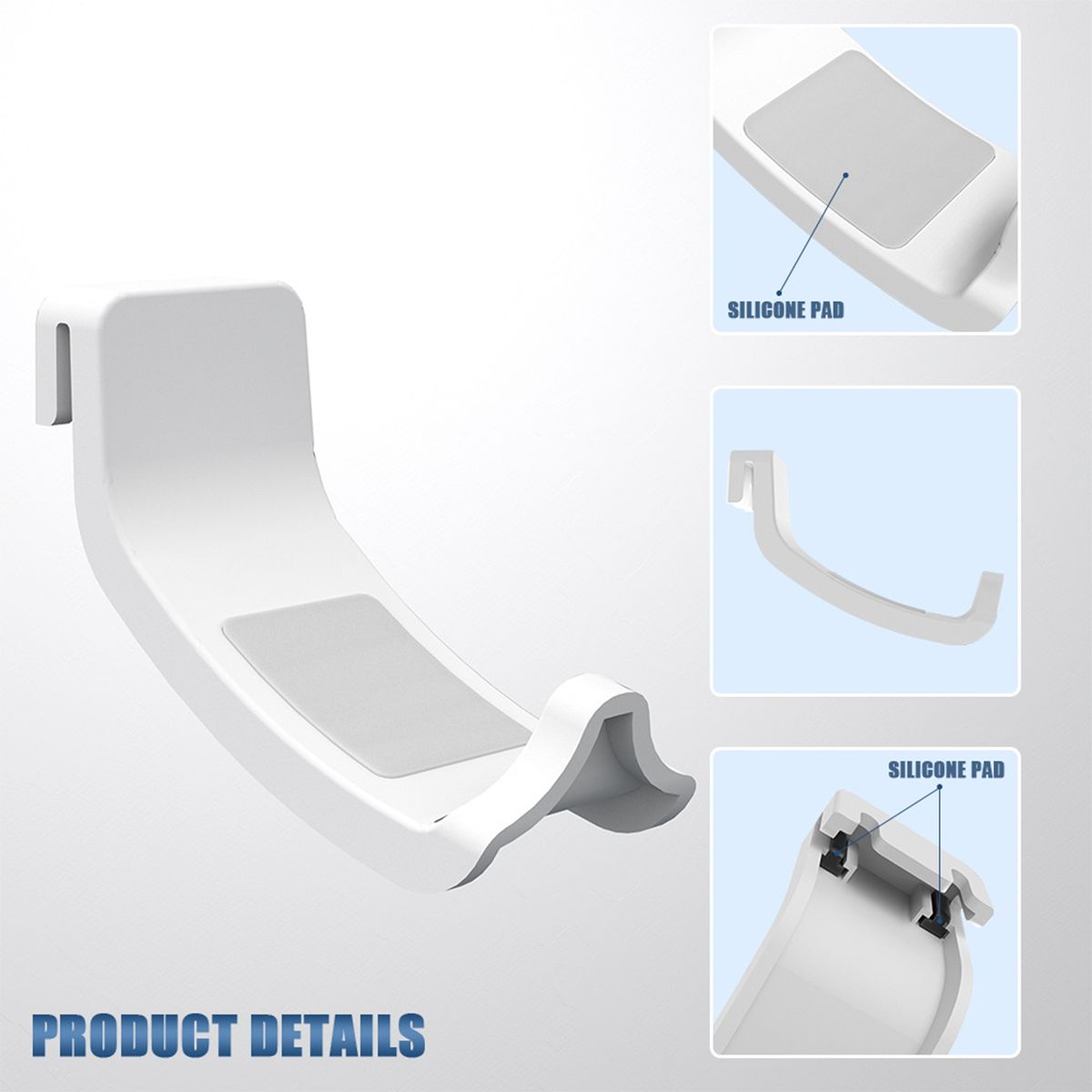 Game Handle Storage Stand Game Handle Hanger White