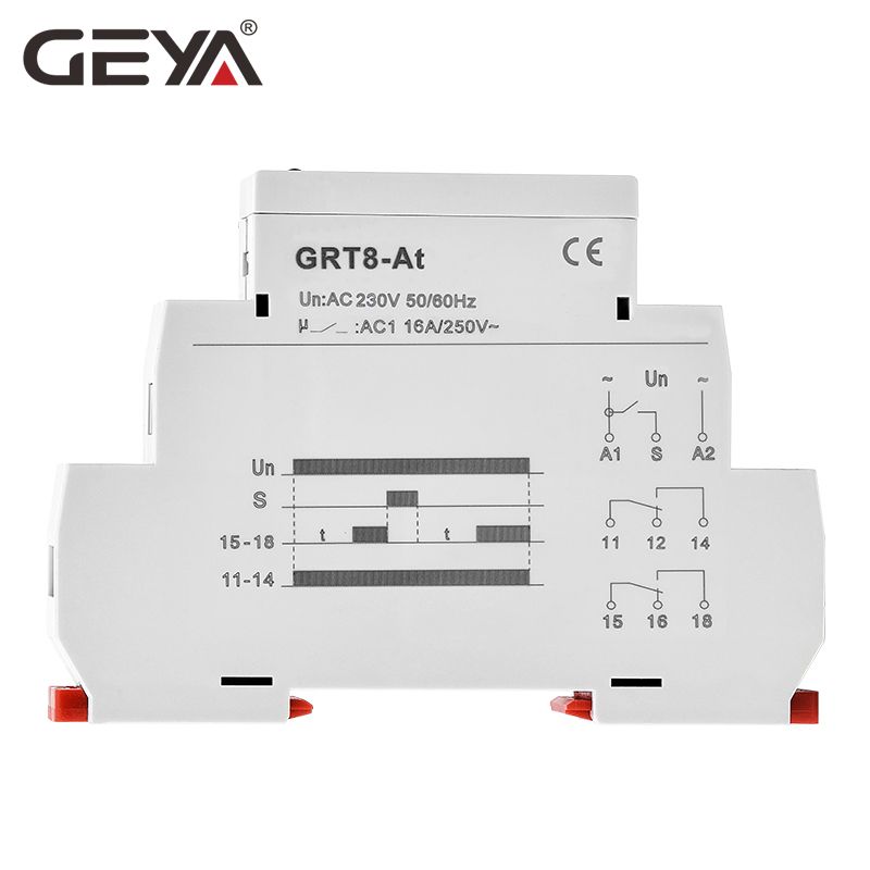 Geya Delay On Delay Off Timer Relay Electronic Type 16a Ac2